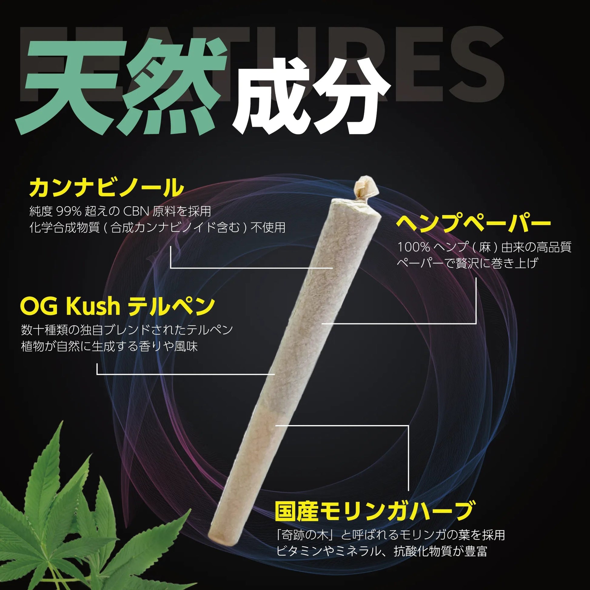 CBNジョイント - OG Kush - Drowse